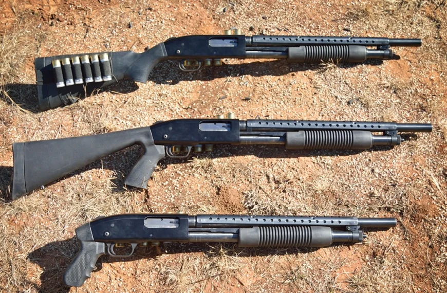 펌프액션 산탄총의 발전, 근접 화력의 완성